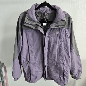 Vintage THE NORTH FACE Gore-tex Two-toned Purple Jacket
